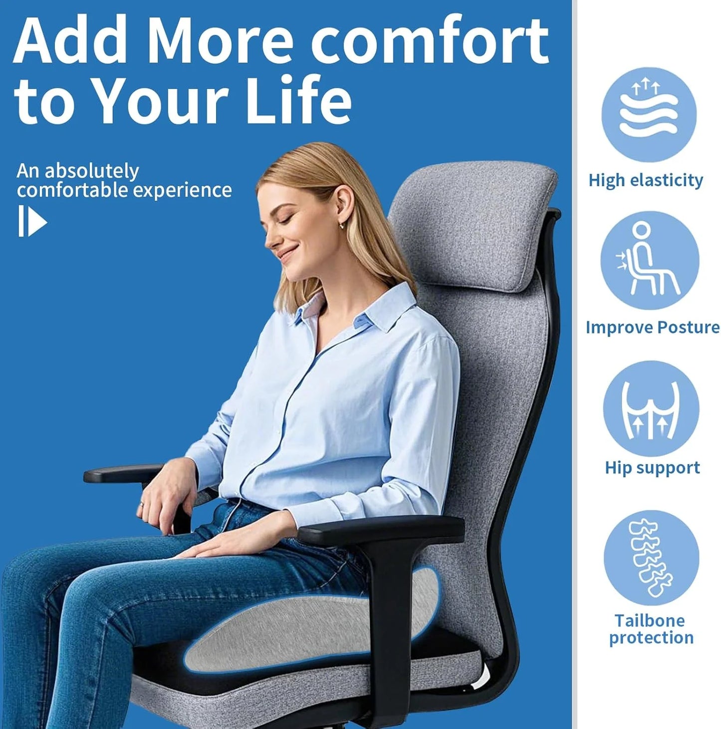 Ergonomic Seat Cushion
