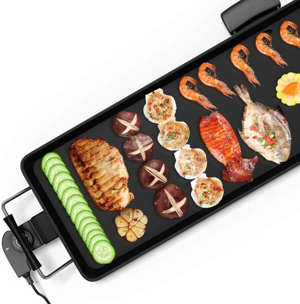 Electric Griddle Teppanyaki Grill BBQ