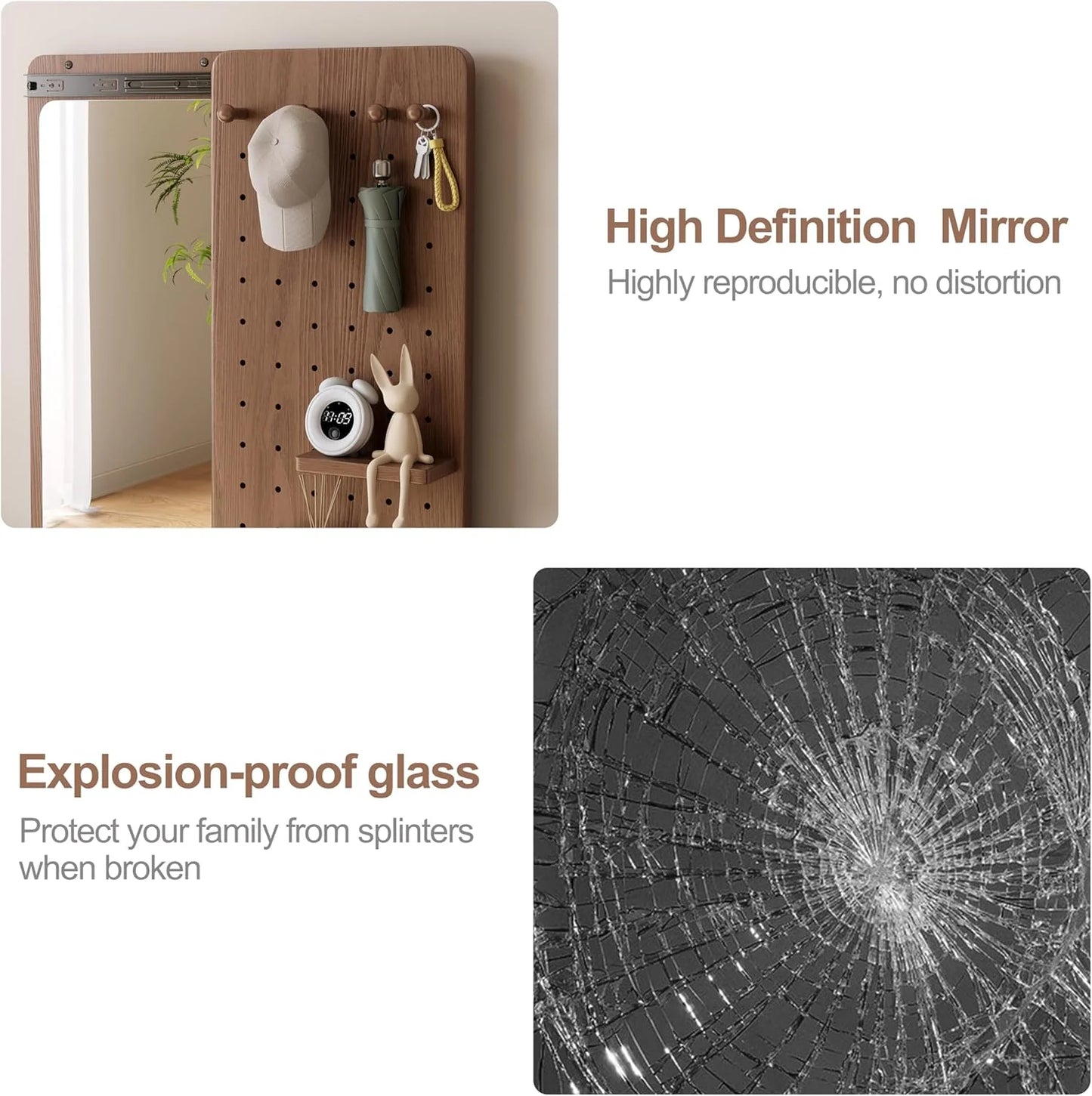 Hidden Wall Mounted Mirror