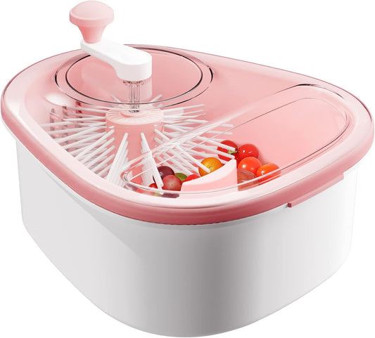 Large Fruit Wash Spinner with Brush Neema